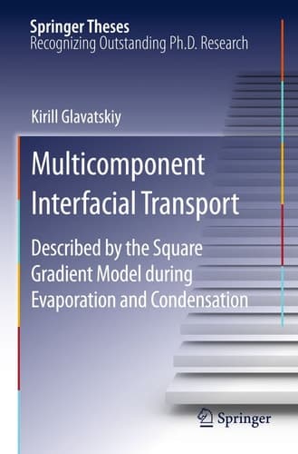 Multicomponent Interfacial Transport Described by the Square Gradient Model during Evaporation and Condensation