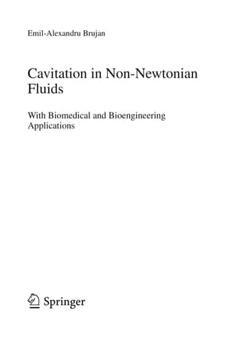 Cavitation in Non-Newtonian Fluids With Biomedical and Bioengineering Applications