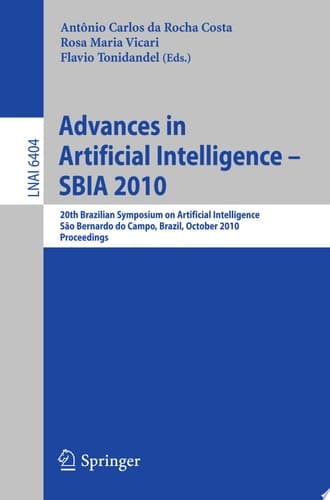 Advances in Artificial Intelligence -- SBIA 2010 20th Brazilian Symposium on Artificial Intelligence, São Bernardo Do Campo, Brazil, October 23-28, 2010, Proceedings