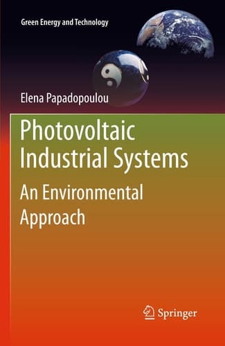 Photovoltaic Industrial Systems An Environmental Approach