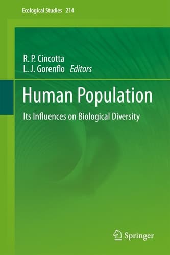 Human Population Its Influences on Biological Diversity