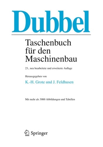 Dubbel Taschenbuch für den Maschinenbau