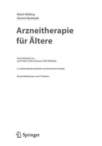 Arzneitherapie für Ältere