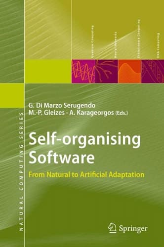 Self-organising Software From Natural to Artificial Adaptation