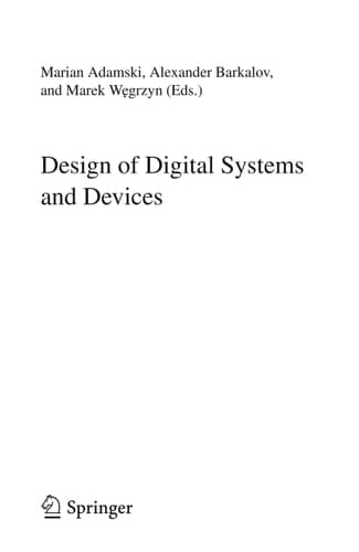 Design of Digital Systems and Devices