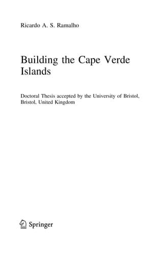 Building the Cape Verde Islands