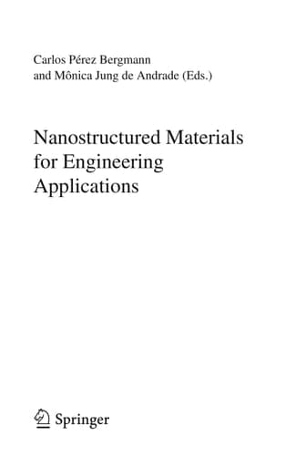 Nanostructured Materials for Engineering Applications