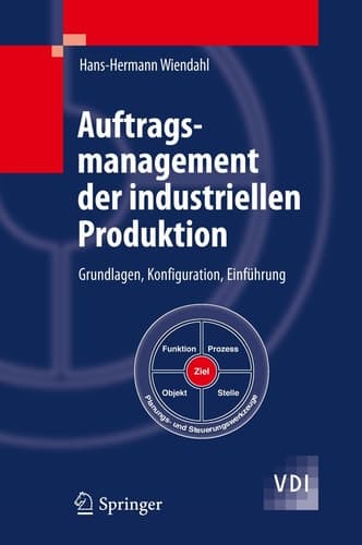 Auftragsmanagement der industriellen Produktion Grundlagen, Konfiguration, Einführung