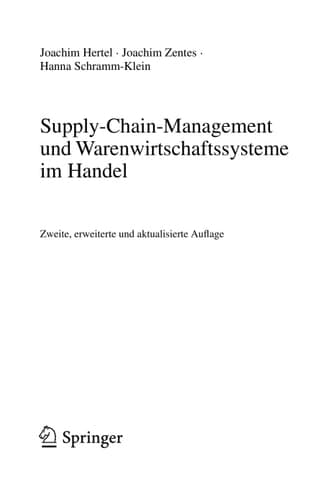 Supply-Chain-Management und Warenwirtschaftssysteme im Handel