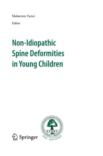Non-Idiopathic Spine Deformities in Young Children