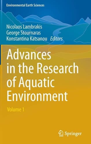 Advances in the Research of Aquatic Environment Volume 1