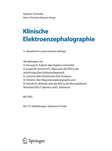 Klinische Elektroenzephalographie (German Edition)