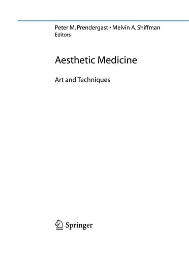 Aesthetic Medicine Art and Techniques