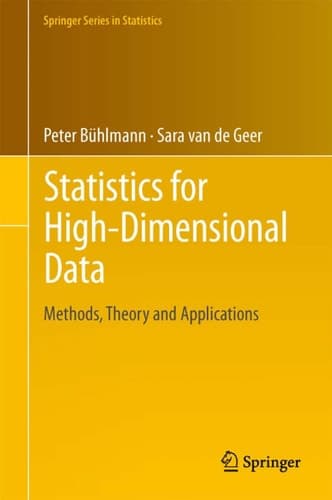 Statistics for High-Dimensional Data Methods, Theory and Applications