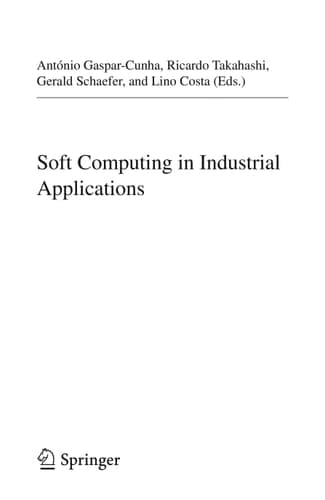 Soft Computing in Industrial Applications