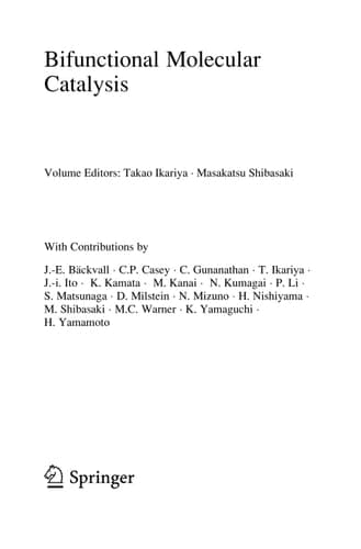 Bifunctional Molecular Catalysis