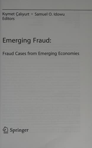 Emerging Fraud Fraud Cases from Emerging Economies