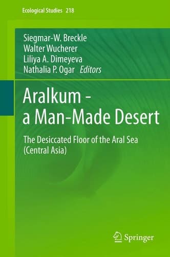 Aralkum - a Man-Made Desert The Desiccated Floor of the Aral Sea (Central Asia)