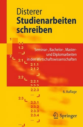 Studienarbeiten schreiben Seminar-, Bachelor-, Master- und Diplomarbeiten in den Wirtschaftswissenschaften