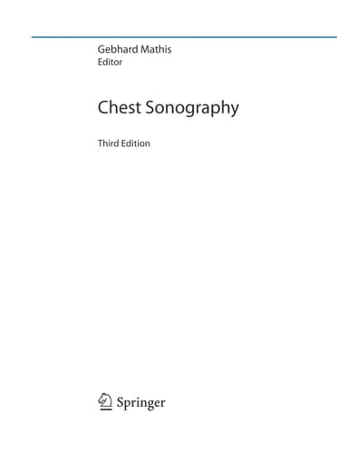 Chest Sonography