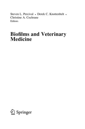 Biofilms and Veterinary Medicine