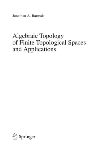 Algebraic Topology of Finite Topological Spaces and Applications