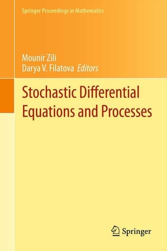 Stochastic Differential Equations and Processes SAAP, Tunisia, October 7-9, 2010