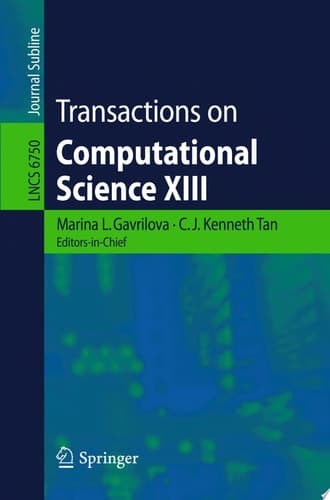 Transactions on Computational Science XIII