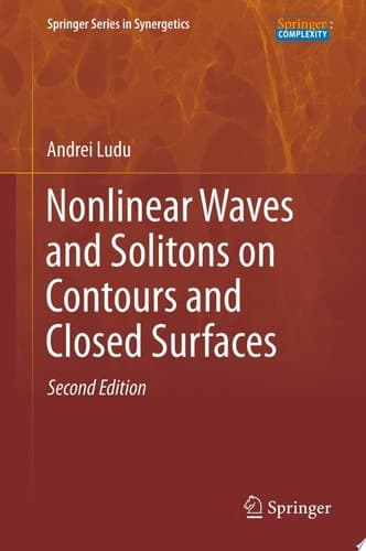 Nonlinear Waves and Solitons on Contours and Closed Surfaces