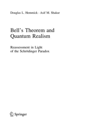 Bell's Theorem and Quantum Realism Reassessment in Light of the Schrödinger Paradox