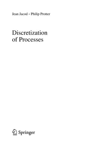 Discretization of Processes