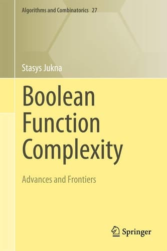 Boolean Function Complexity Advances and Frontiers
