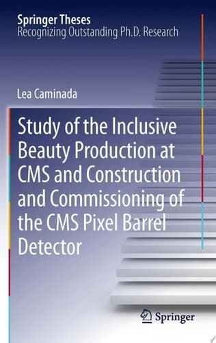 Study of the Inclusive Beauty Production at CMS and Construction and Commissioning of the CMS Pixel Barrel Detector