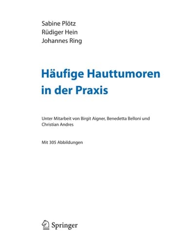 Häufige Hauttumoren in der Praxis