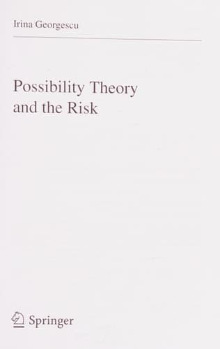 Possibility Theory and the Risk