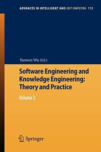 Software Engineering and Knowledge Engineering: Theory and Practice Volume 2