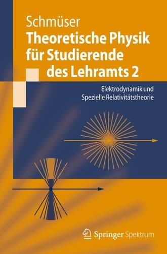 Theoretische Physik für Studierende des Lehramts 2 Elektrodynamik und Spezielle Relativitätstheorie