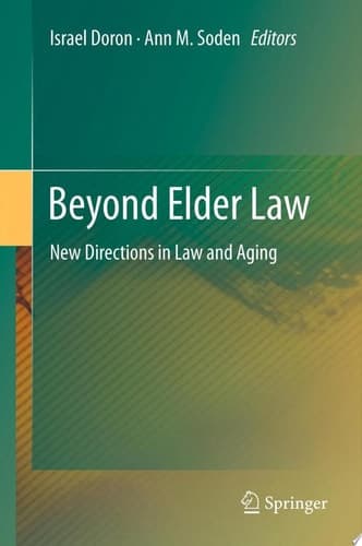 Beyond Elder Law New Directions in Law and Aging