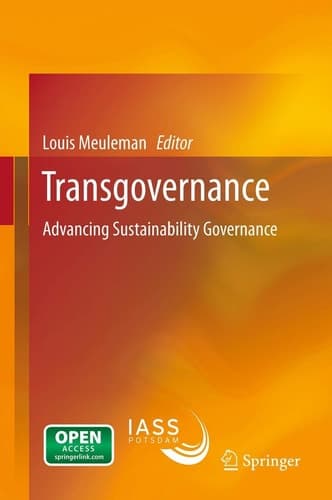 Transgovernance Advancing Sustainability Governance