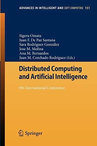 Distributed Computing and Artificial Intelligence 9th International Conference