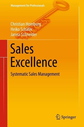 Sales Excellence Systematic Sales Management