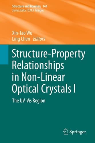 Structure-Property Relationships in Non-Linear Optical Crystals I The UV-Vis Region