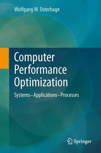Computer Performance Optimization Systems - Applications - Processes