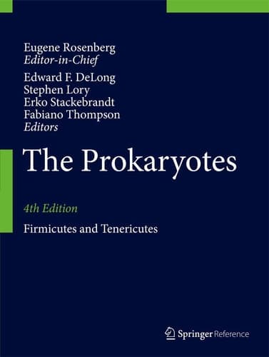 The Prokaryotes Firmicutes and Tenericutes