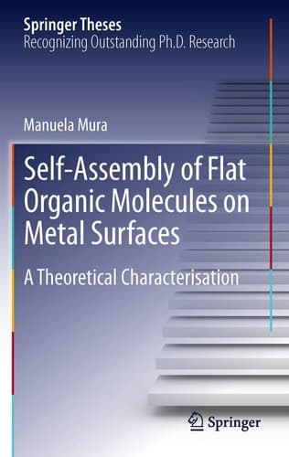 Self-Assembly of Flat Organic Molecules on Metal Surfaces A Theoretical Characterisation
