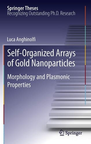 Self-Organized Arrays of Gold Nanoparticles Morphology and Plasmonic Properties