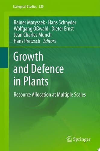 Growth and Defence in Plants Resource Allocation at Multiple Scales