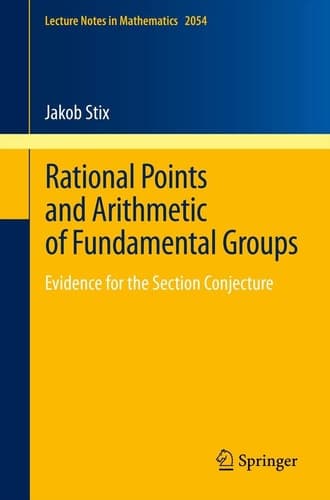 Rational Points and Arithmetic of Fundamental Groups Evidence for the Section Conjecture