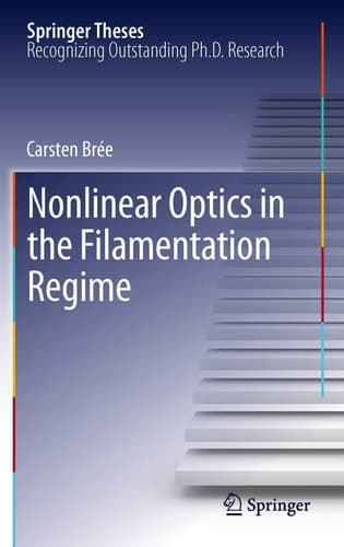 Nonlinear Optics in the Filamentation Regime