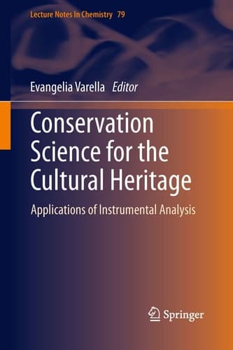 Conservation Science for the Cultural Heritage Applications of Instrumental Analysis